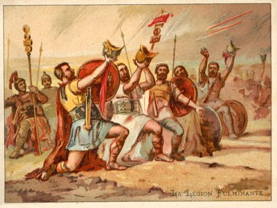 A Legião Trovão (chromolitho) de French School