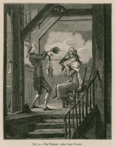 O Toilette; depois de Carle Vernet de French School