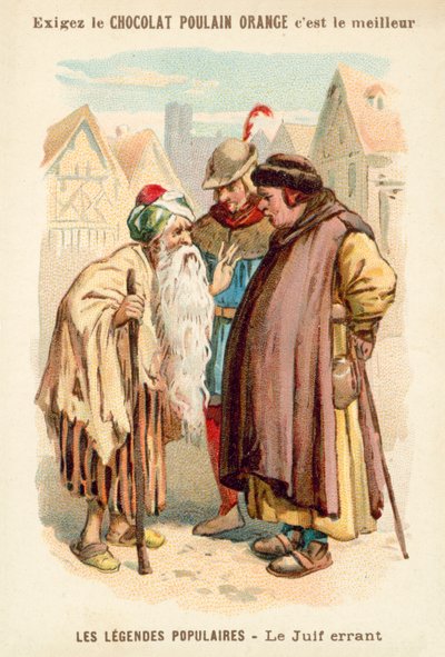 O Judeu Errante (chromolitho) de French School
