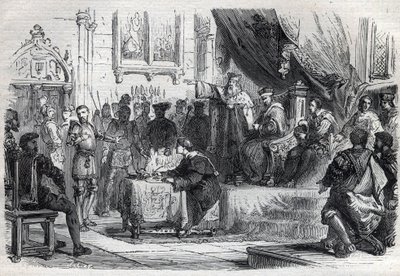 O antipope Clemente VII (Robert de Geneve de French School