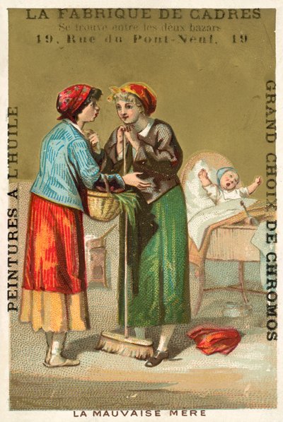 A má mãe (chromolitho) de French School