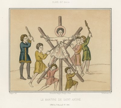 A crucificação de Santo André de French School