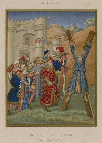 A crucificação de Santo André de French School