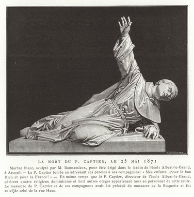 A morte de Pere Captier, 25 de maio de 1871 de French School