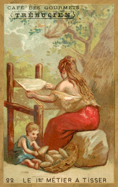 O primeiro tear (chromolitho) de French School