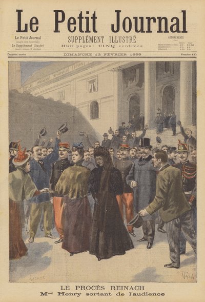 O julgamento por difamação de Jules Reinach de French School
