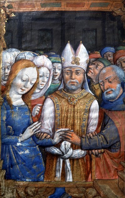 O casamento da Virgem Maria com José de French School