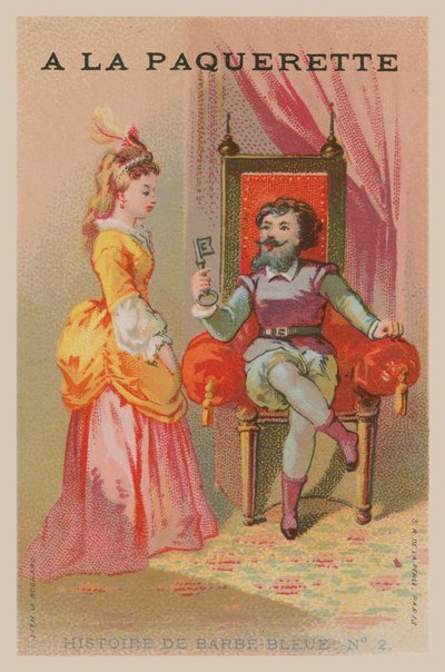 A história do Bluebeard de French School