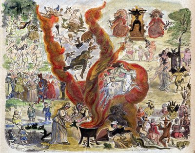 As superstições do ano mil (1000): o Sábado - em História dos Papas de French School