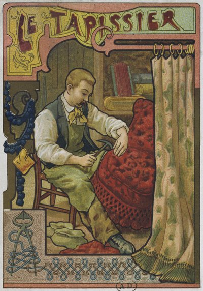 O estofador, c.1900 de French School