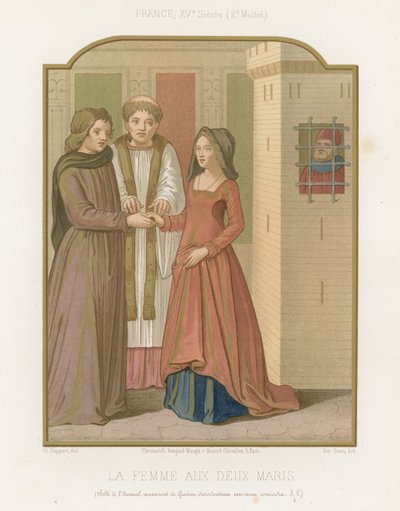 A mulher com dois maridos de French School