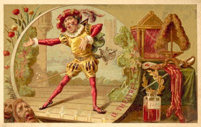 Teatro (chromolitho) de French School