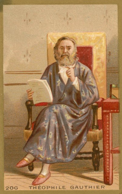 Theophile Gauthier, autor e crítico francês de French School