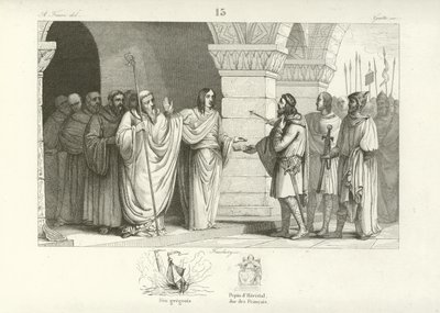Theuderic III, rei dos francos de French School