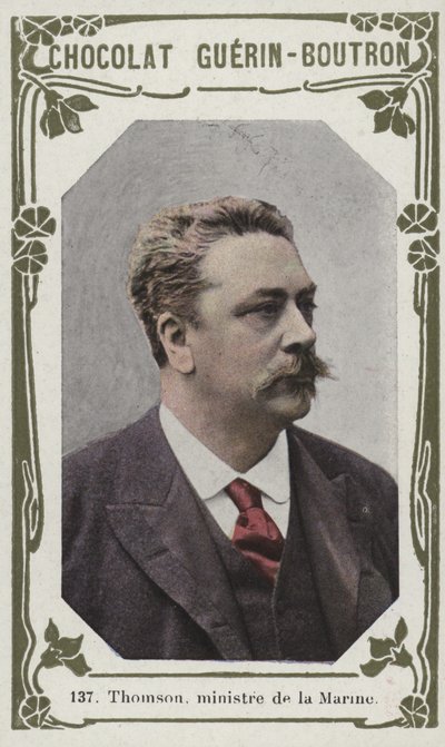 Thomson, ministro da Marinha (foto colorida) de French School