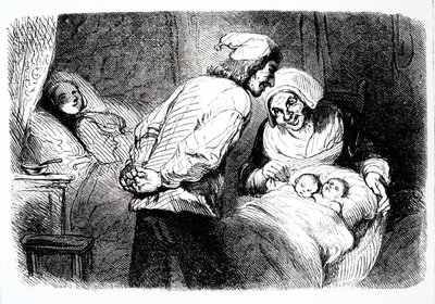 Página de título de Little Fadette de George Sands, 1852 de French School