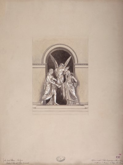 Túmulo de Felix e Elisa Baciocchi, Basílica de San Petronio, Bolonha, c.1900-20 de French School