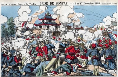 Guerra Tonkin: Captura de Sontay, 16 e 17 de dezembro de French School