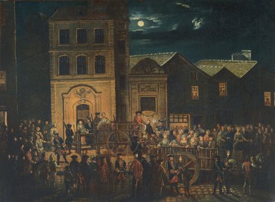 Transporte de Prostitutas da Prisão de St. Martin para o Hospital Salpetriere de French School
