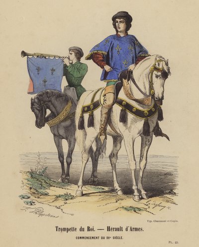 Trompete do Rei, Herault d