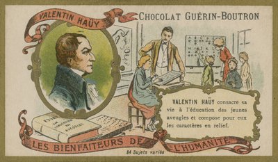 Valentin Hauy, pioneiro francês da educação para cegos de French School