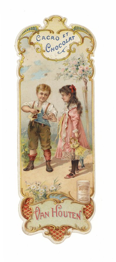 Pó de Chocolate Van Houton - menina e menino de French School