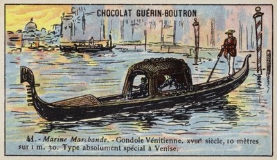 gôndola veneziana de French School
