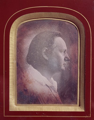 Victor Hugo (1802-85) (daguerreótipo) de French School