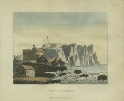 Vista de Goree, 1821 de French School