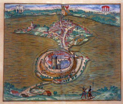 Vista da Place de Louis le Grand, com um dos quartos construídos para a ocasião do casamento de Monseigneur le Dauphin (detalhe de 101866) (gravura a cores) de French School