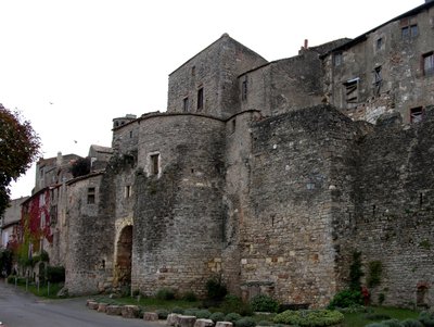 Vista da aldeia fortificada de French School