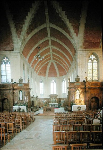 Vista da nave em direção ao coro, 1310-13 de French School