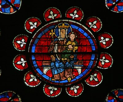 Virgem e Criança (w121) de French School