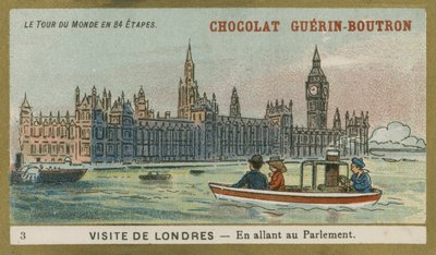 Visita a Londres - a caminho das Casas do Parlamento de French School