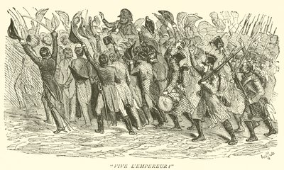 "Viva o Imperador! (gravura) de French School
