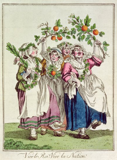 Viva o rei! Viva a Nação! 1789 de French School