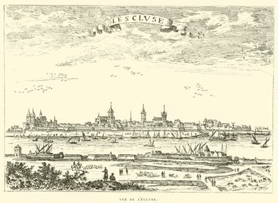 Vista da fechadura (gravação) de French School