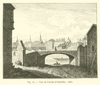 Vista da Áustria, 1660 de French School