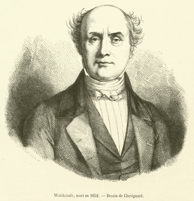 Walckenaer, mort en 1852 de French School