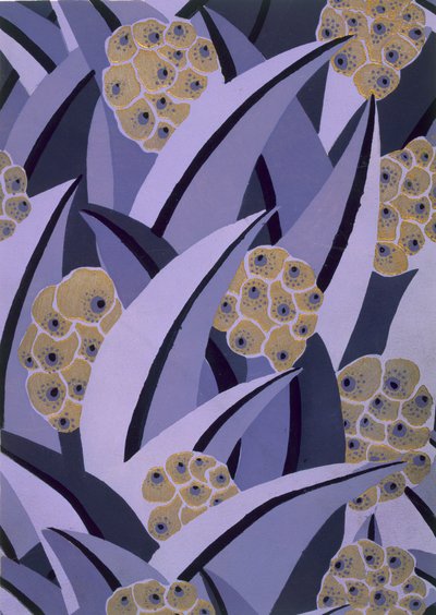 Design de papel de parede por Maison Gaillard, pub. 1930. de French School