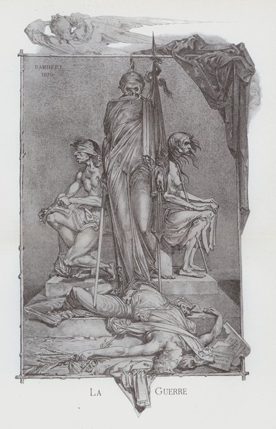 Guerra (litho) de French School