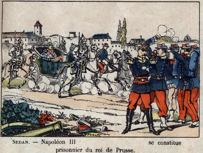 Guerra de 1870 entre a França e a Prússia: A Batalha de Sedan, Imperador Napoleão III (Luís Napoleão Bonaparte de French School