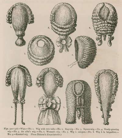 Perucas de French School