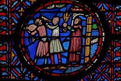 Window w12 the People capitulate - eles oferecem as chaves da cidade Judith III 9-17 de French School