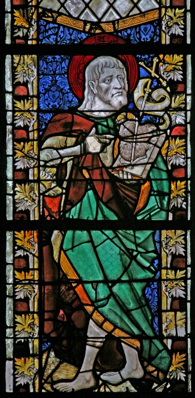 Janela w47, representando São João Batista de French School