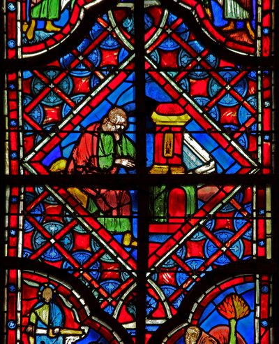 Janela w6L Isaías visão de Jerusalém. É 1 26 de French School