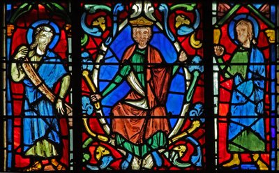 Window w6R the Tree of Jesse: profetas e reis de French School