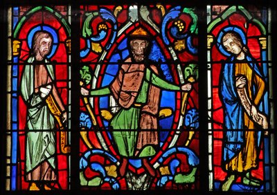 Window w6R the Tree of Jesse: profetas e reis de French School
