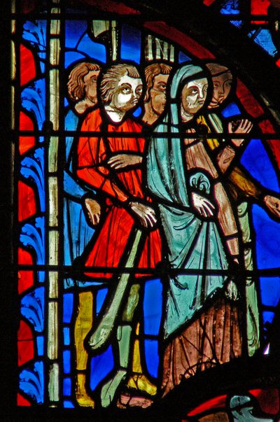 Janela w8 espectadores na Via Crucis de French School