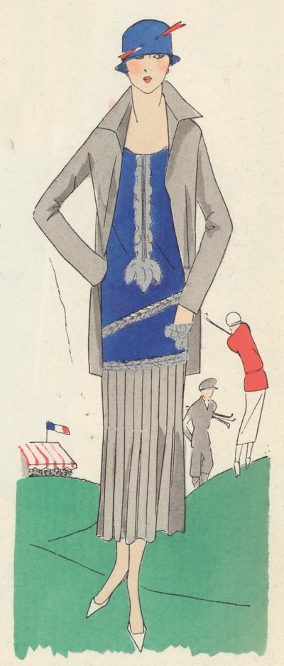 Fato de golfe para mulher de Augusta Bernard de French School